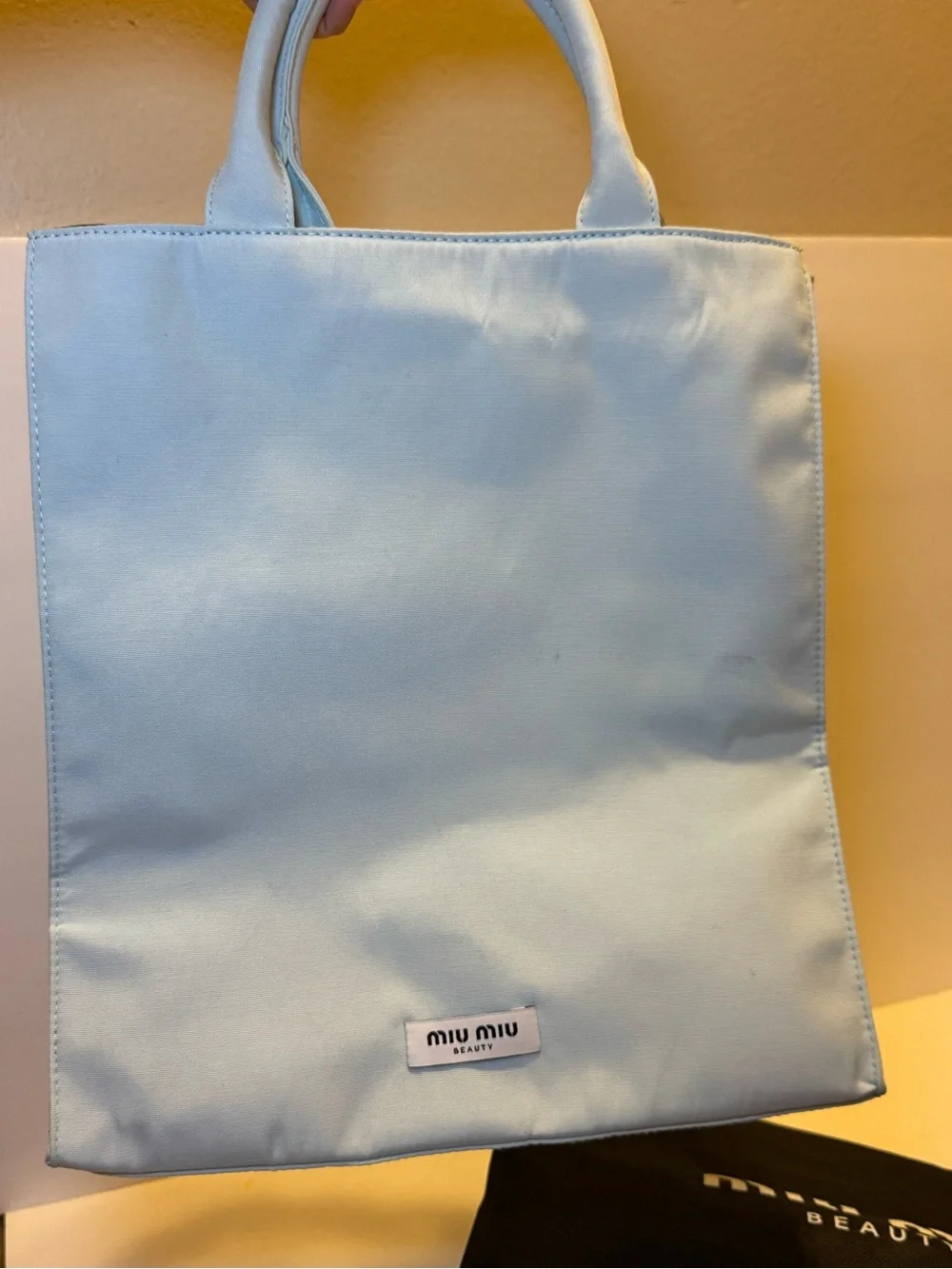 Miu Miu Beauty bag with black dust bag